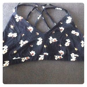 Forever 21 Plus Size Floral Bralette